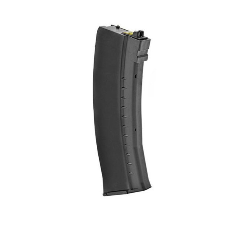 WellFire 50 Round CO2 Gas Magazine for AK74U GBB Rifles, Black