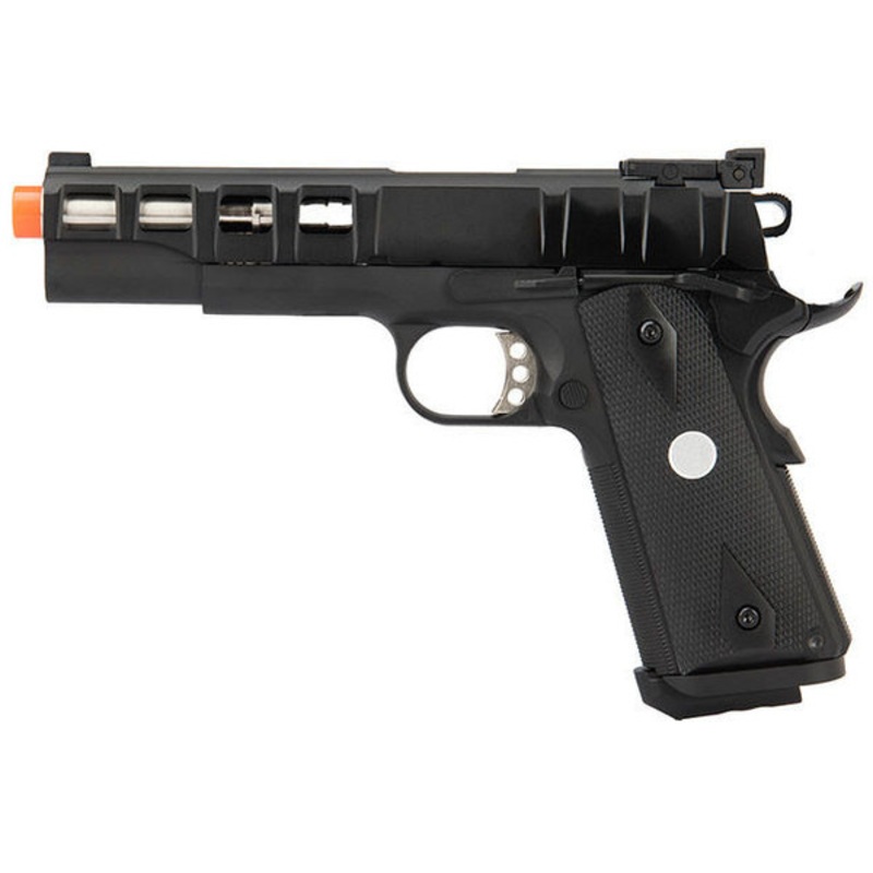 Army Armament Full Metal R30 1911 GBB Airsoft Pistol, Black