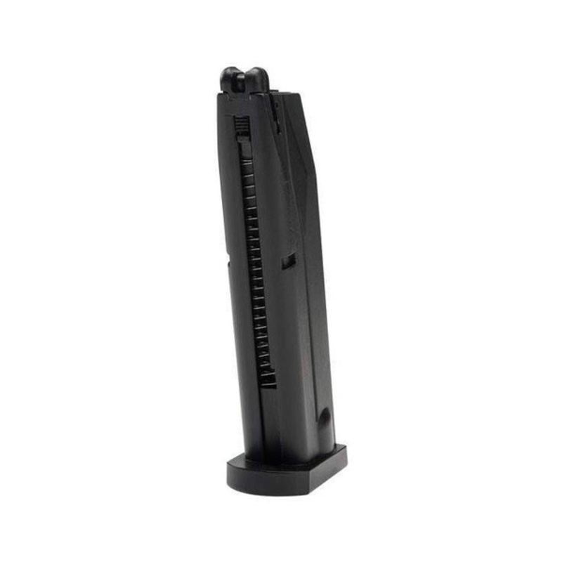 Beretta 92A1 18rds CO2 Air Pistol Metal Magazine, Black