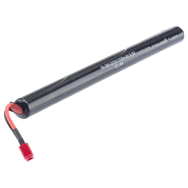 CYMA 9.6v 1100mAh Stick Type NiMh Battery for MPX & AK, Deans