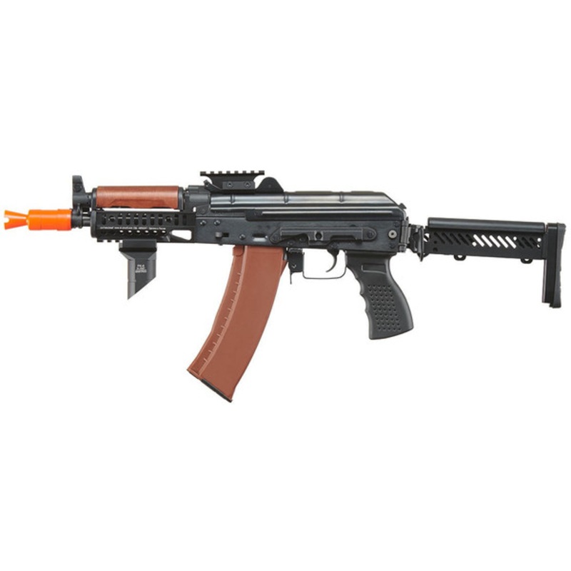 E&L AKS74U Z-SPEC MOD1 E-Platinum Airsoft AEG Rifle w/ ASTER SE, Two-Tone