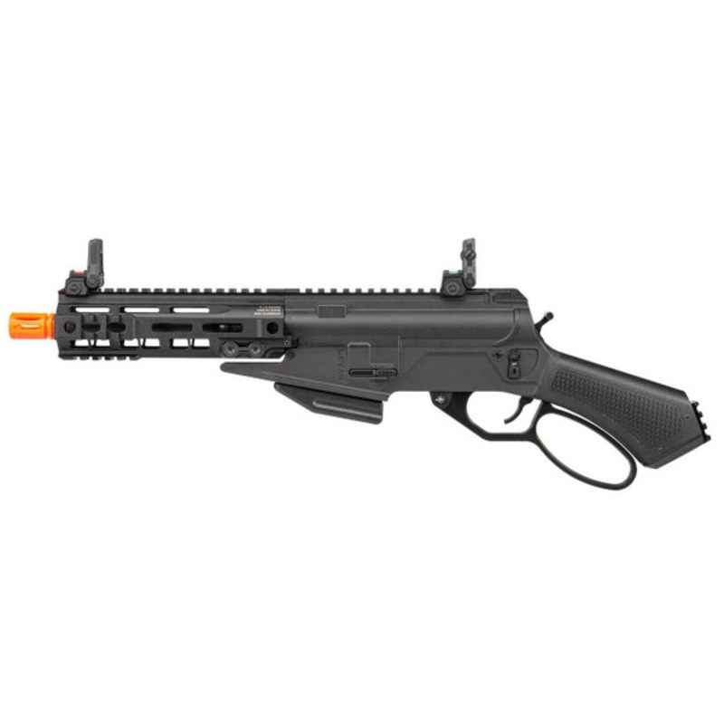 G&G LevAR 7 Gas Lever Action Airsoft Rifle, Black