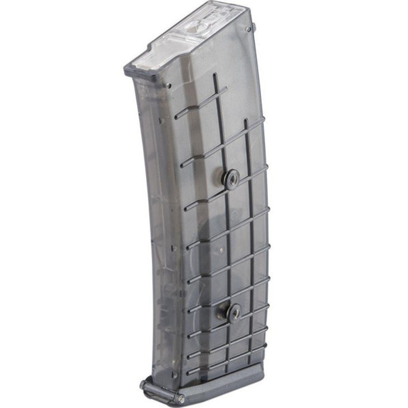 Golden Eagle Matrix Bulgarian-Style 520rds AK Hi-Cap Flash Magazine w/ Coupling Tabs, Black