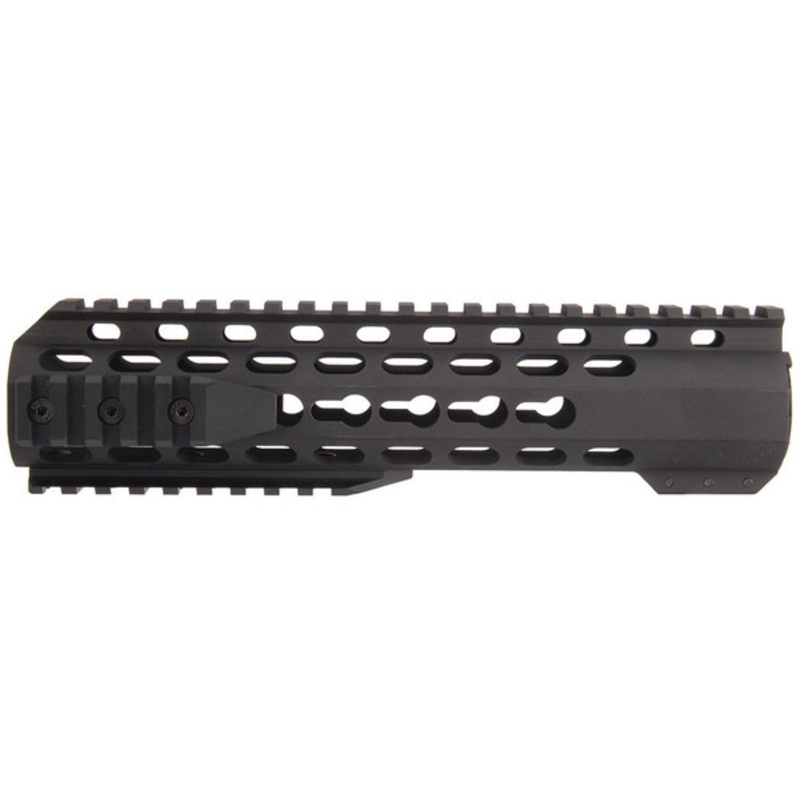 Lancer Tactical 10 Keymod Handguard for Airsoft M4/M16, Black
