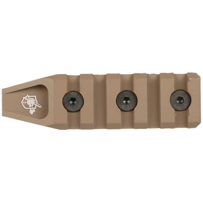 Lancer Tactical 5 Slots Rail Panel For Keymod, Dark Earth