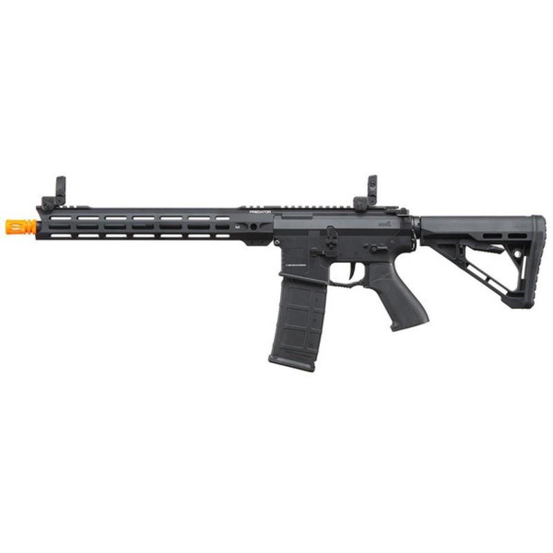Lancer Tactical Gen 4 Predator 13 Carbine AEG Airsoft Rifle w/ Aster II Bluetooth ETU, Black