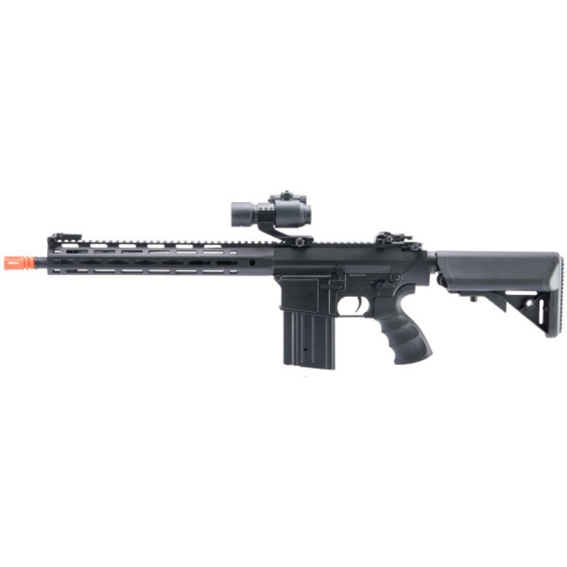 Matrix SR-25 M-LOK Airsoft AEG Rifle w/ G3 Mosfet, Black