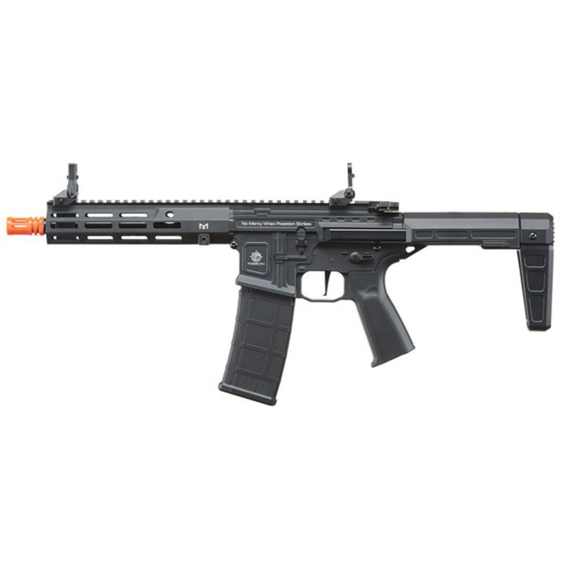 Poseidon Punisher 9 PDW AEGR Airsoft Rifle w/ Medusa Mosfet, Black