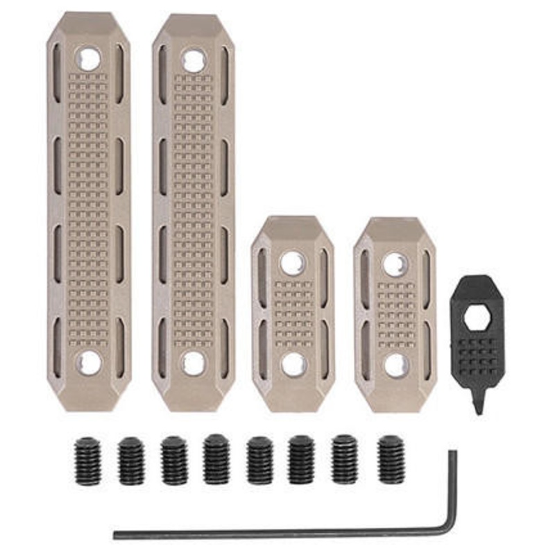 PTS Syndicate EP M-LOK Rail Cover Set, Flat Dark Earth