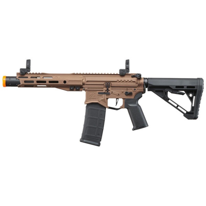 Zion Arms R15 MK2 8 Rail AEG Airsoft Rifle w/ Nebula II ETU, Bronze