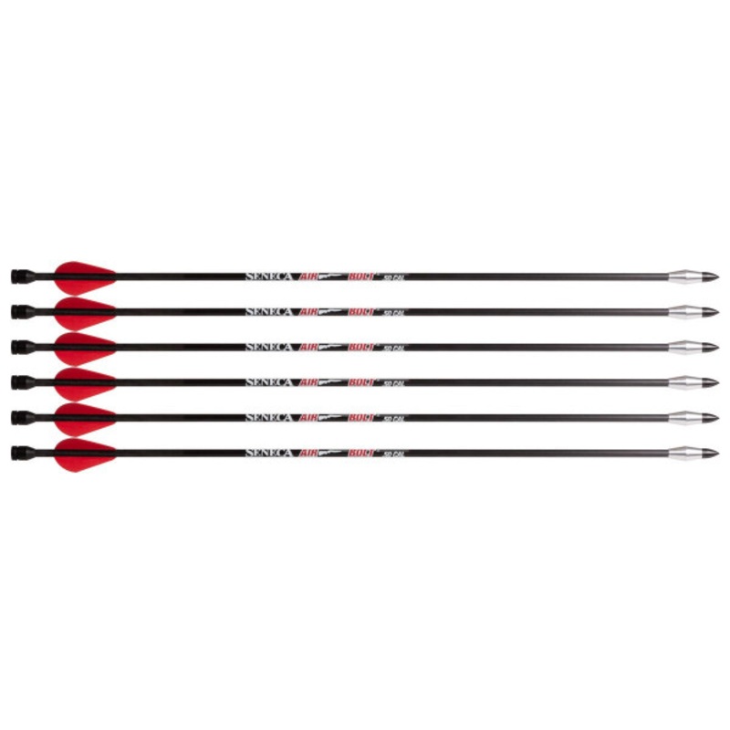 Air Venturi .50 Cal Air Bolt, 6 Pack, Black