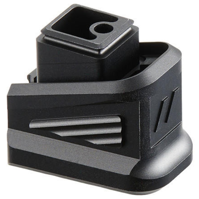 Atlas Custom Works CNC Aluminum Magazine Extension Pad for Tokyo Marui G-Series GBBP, Black