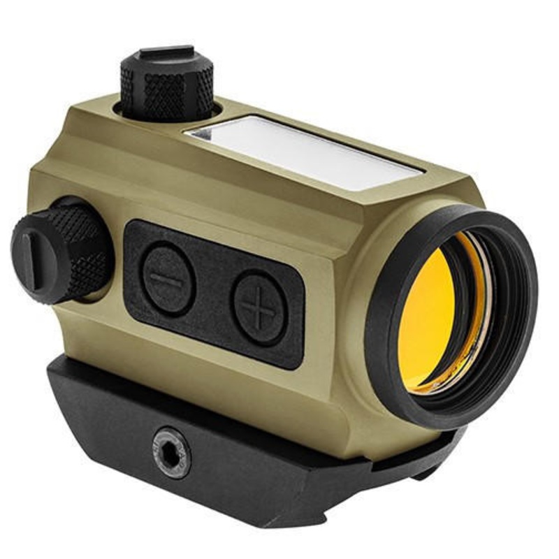 Atlas Custom Works Solar Power Red Dot w/ Low Mount and Killflash, Tan