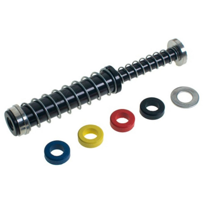 CowCow Stainless Steel Guide Rod Set for Umarex G17 Gen 5 GBB Pistols, Black