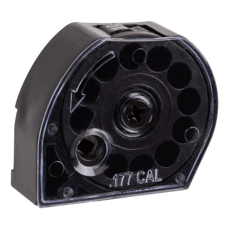 Crosman Icon .177 Cal 12rd PCP Air Rifle Magazine, Black