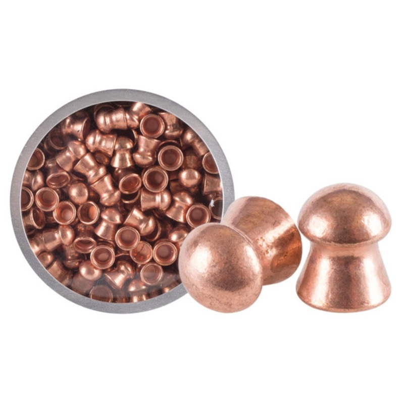 Crosman Premier Magnum .22 Cal 14.4 Grains Domed Lead Pellets, 150ct, Copper