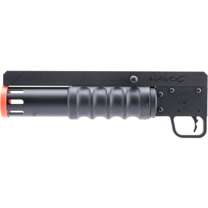 EMG Helios Spike’s Tactical 12in Side-Loading Havoc Grenade Launcher, Black