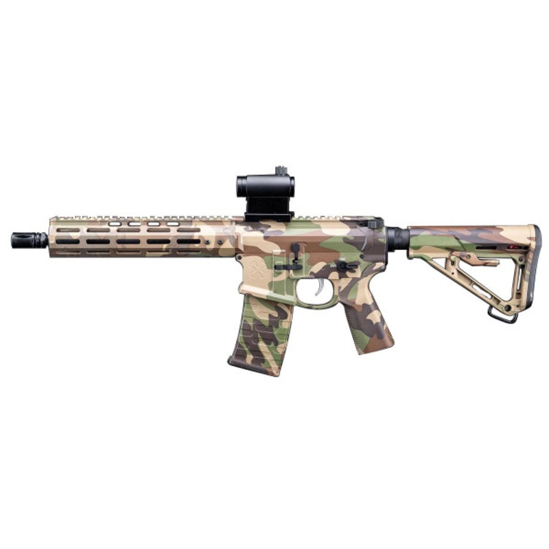 EMG NOVESKE Gen4 Licensed Airsoft AEG Rifle, Woodland Camo