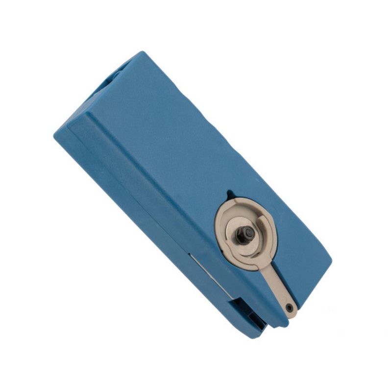 EMG Odin Innovations M12 Sidewinder Airsoft Speed Loader with M12 Sound-Dampening Buffer, Blue Edition