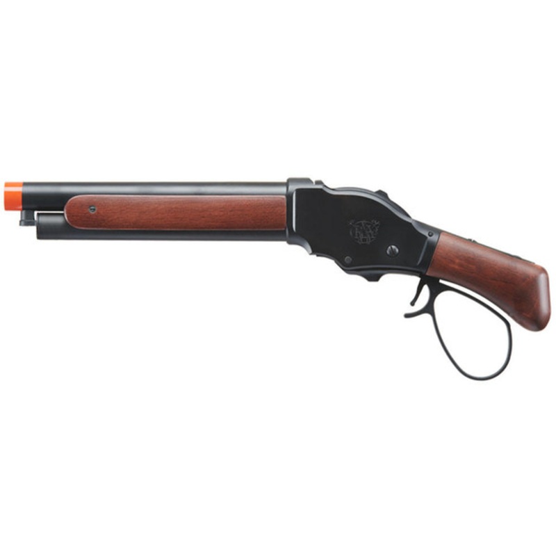 Golden Eagle 1887 Compact Wide Lever Action Gas Powered Airsoft Shotgun, Black