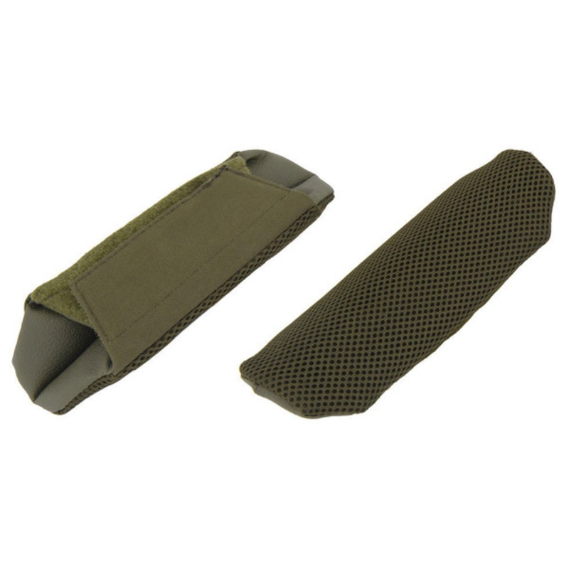 Lancer Tactical 600D Polyester Shoulder Pad Set, OD Green