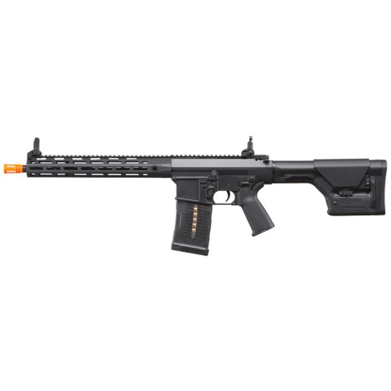 Lancer Tactical Battleaxe AEG Airsoft Rifle w/ PRS Precision Stock & MLOK Handguard, Black