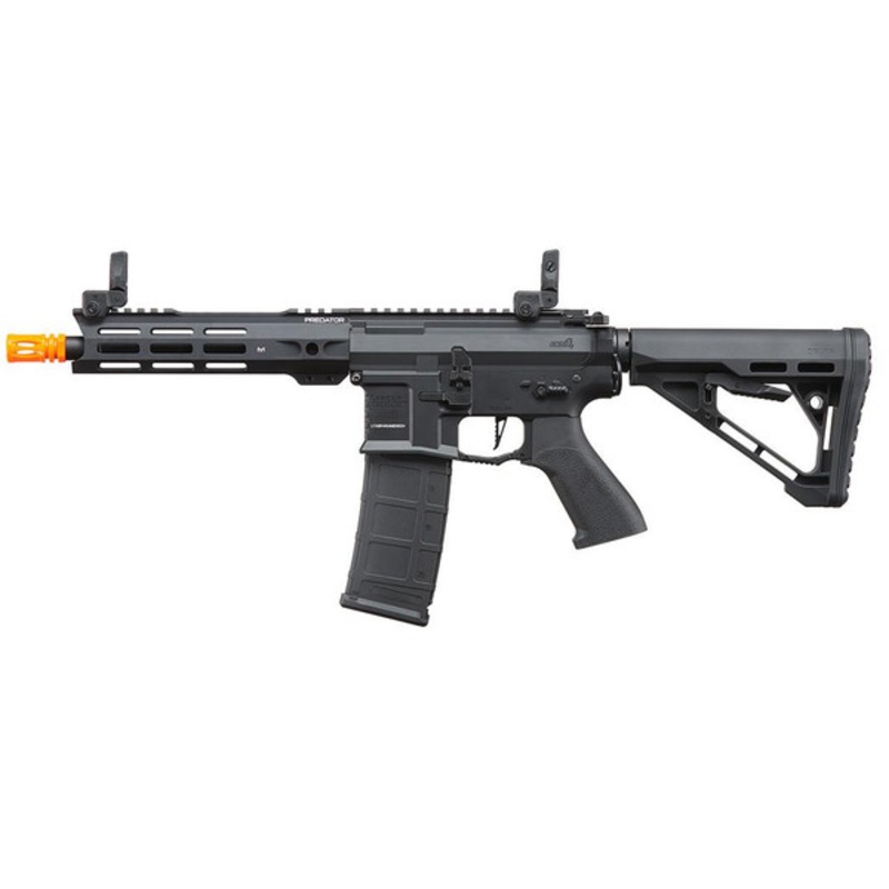 Lancer Tactical Gen 4 Predator 8 CQB AEG Airsoft Rifle w/ Nebula II ETU, Black