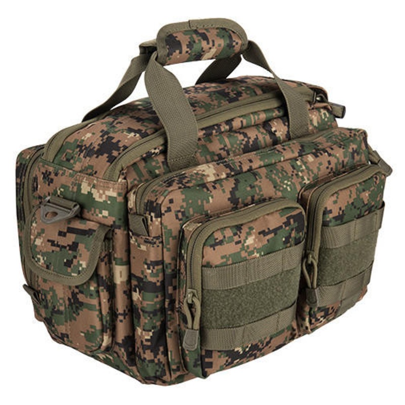 Lancer Tactical Nylon Range Bag, Jungle Digital