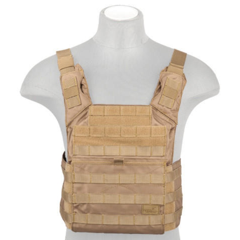Lancer Tactical Speed Attack Tactical Vest, Coyote Brown