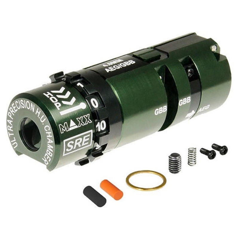 Maxx Model SRE Ultra Precision Hop-Up Chamber for SRS/HTI Airsoft Sniper Rifles, Right-Handed