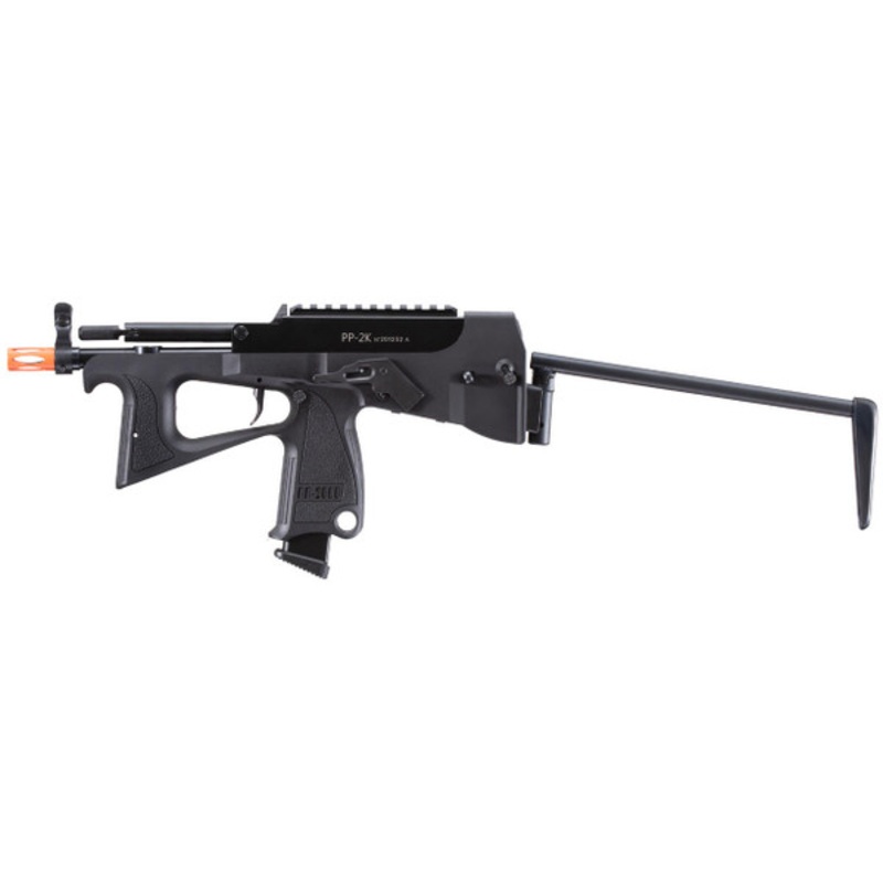 Modify Tech PP-2K Gas Blowback Airsoft SMG, Black
