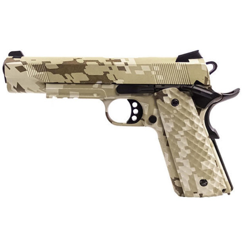 Raven MEU Gas Blowback Airsoft Pistol, Digi Desert