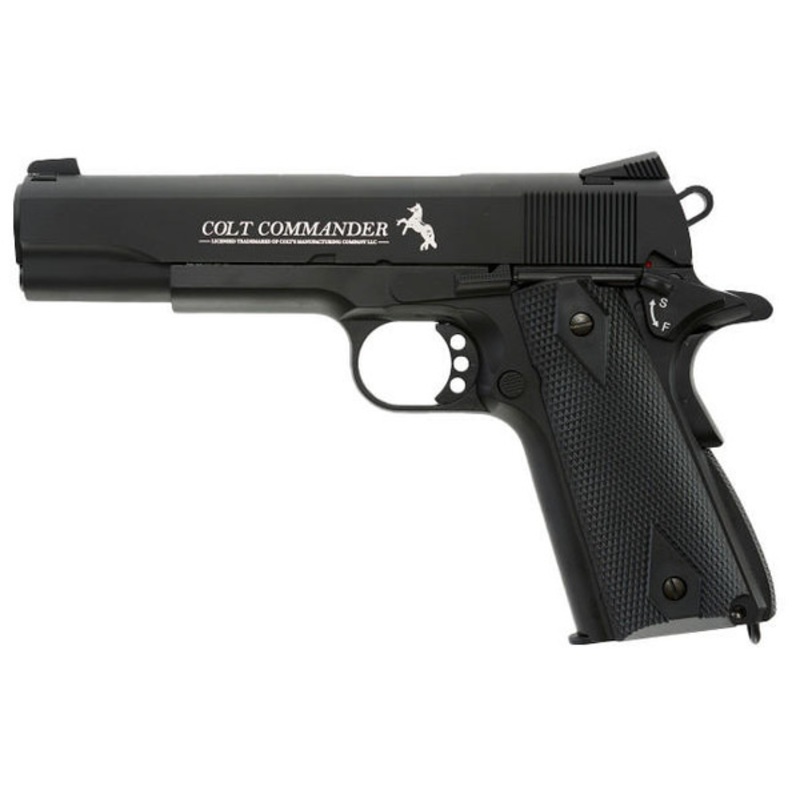 Umarex .177 Cal CO2 Colt Commander Blowback 1911 Airgun, Black