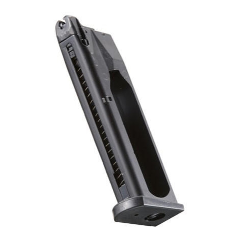 Well Fire M9 24 Round CO2 Magazine, Black