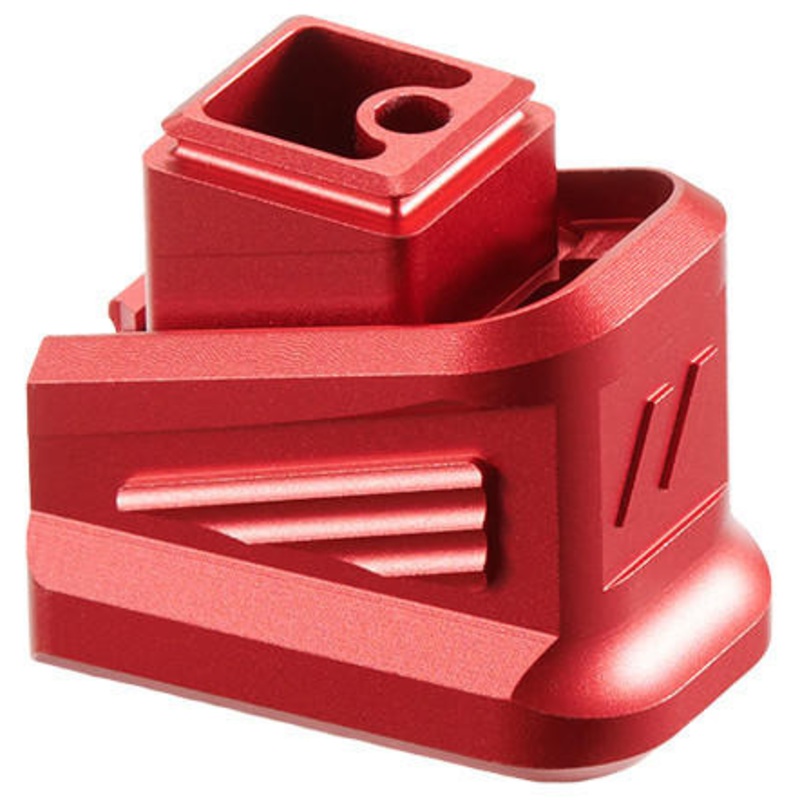 Atlas Custom Works CNC Aluminum Magazine Extension Pad for Tokyo Marui G-Series GBBP, Red