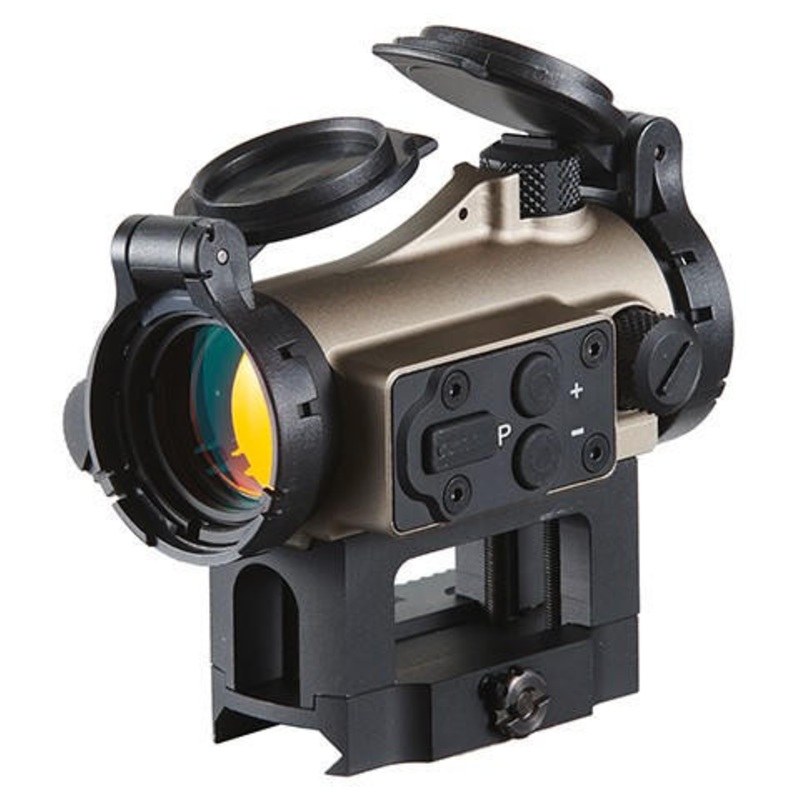 Atlas Custom Works ZV-1 Red Dot with Low Mount and Riser, Tan