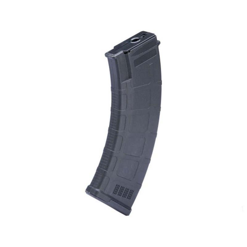 CYMA Polymer AK47-Style 200rd Mid Cap Magazine, Black