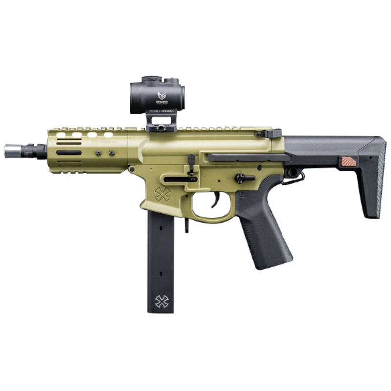 EMG NEMG Noveske Space Baby Gen 4 Carbine Training Airsoft AEG Rifle w/ EDGE II Gearbox, Bazooka Green
