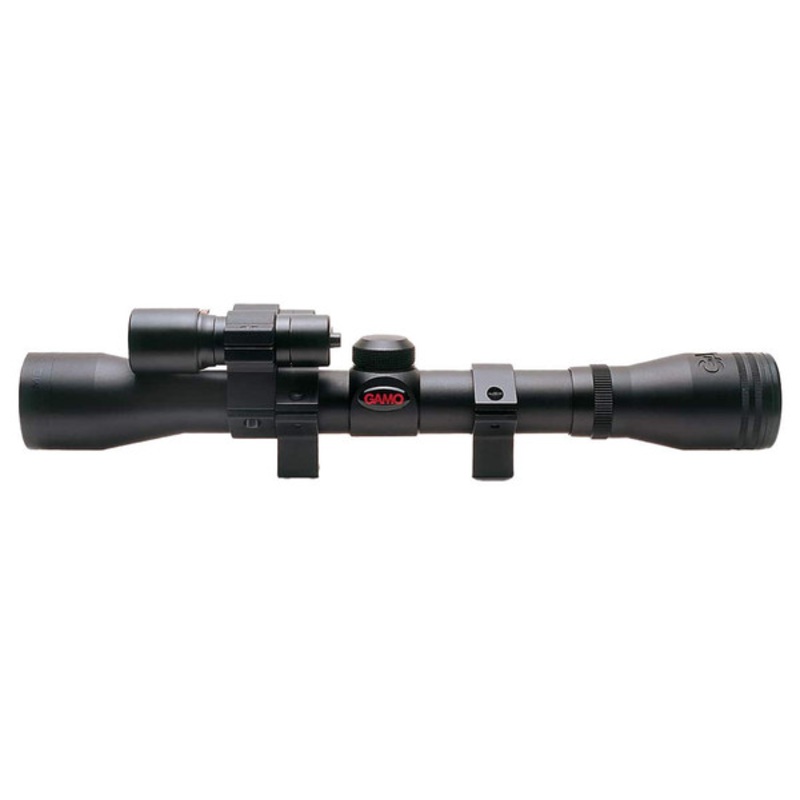 Gamo Varmint Hunter Kit w/ 4×32 Rifle Scope, Laser & Flashlight, Black