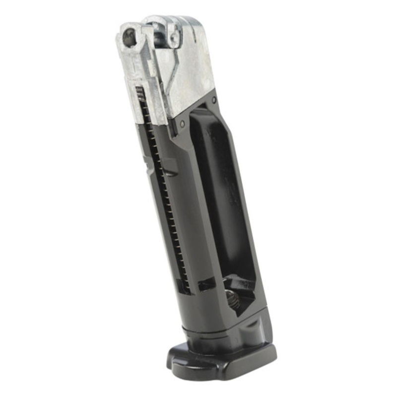 Heckler & Koch .177 18rds CO2 VP9 Air Pistol Magazine, Black