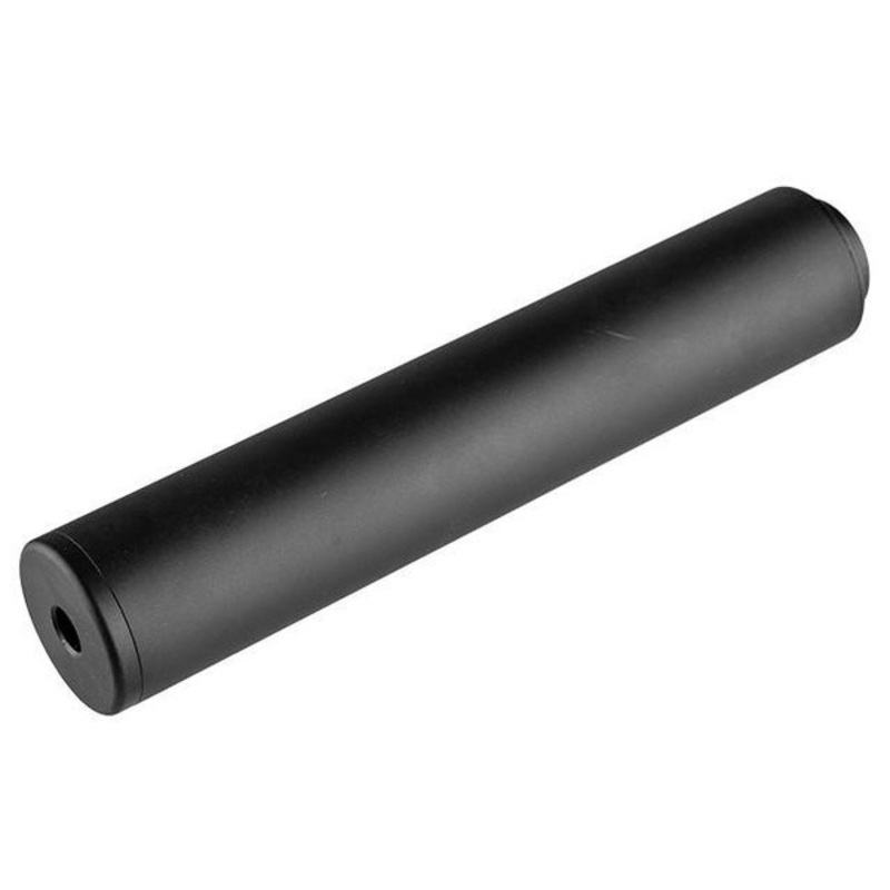 Lancer Tactical Full Auto Type 2 Tracer 14mm Silencer w/ Flat Top, Black