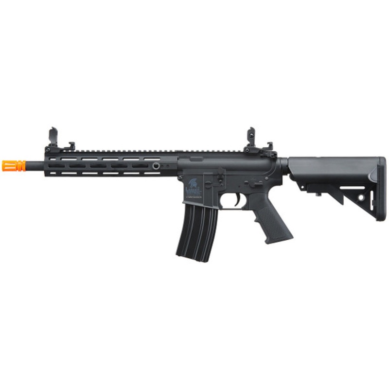 Lancer Tactical Gen 2 Hellion M-LOK 10 Airsoft M4 AEG Rifle, Black