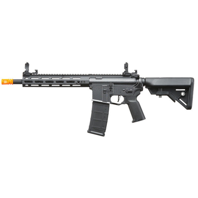 Lancer Tactical Gen 3 Hellion M-LOK 10 M4 AEG Airsoft Rifle, Black/Carbon