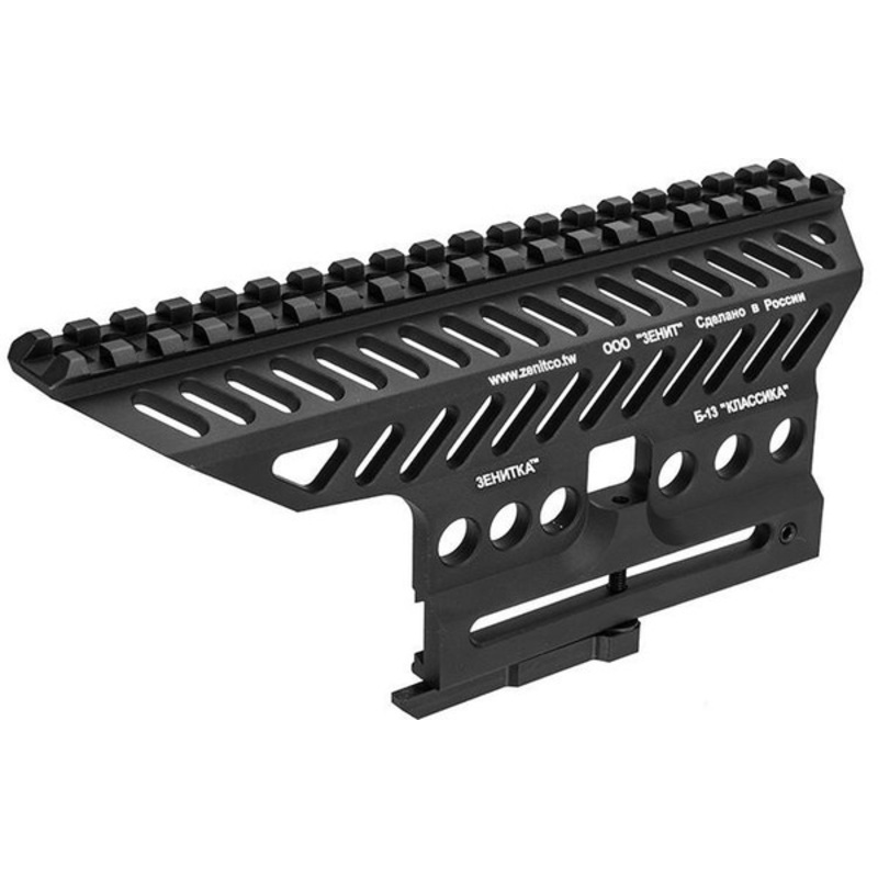 LCT Z-Series B-13 AK74 Classic Rail Platform Above Receiver, Black