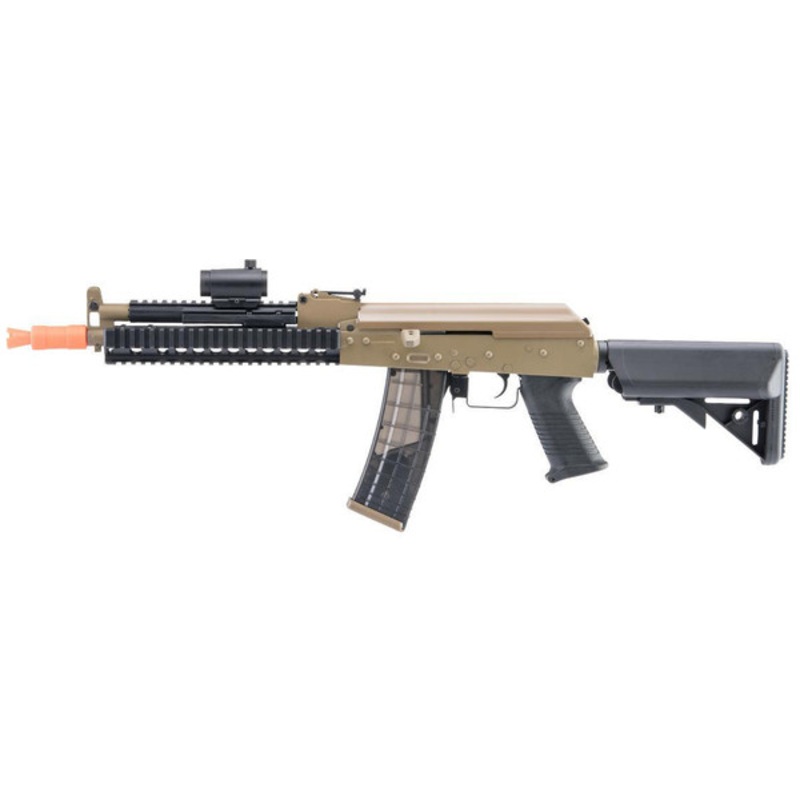 Matrix Special Edition AK Tactical AEG Airsoft Rifle, Tan