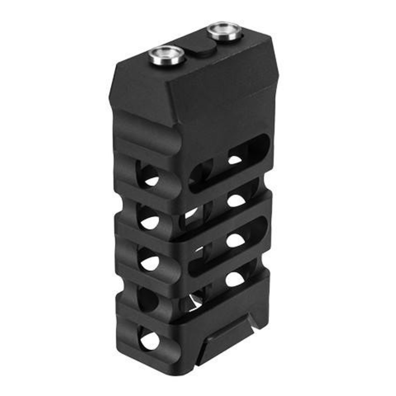 Ranger Armory Skeletonized Straight Cut Keymod Short Foregrip, Black