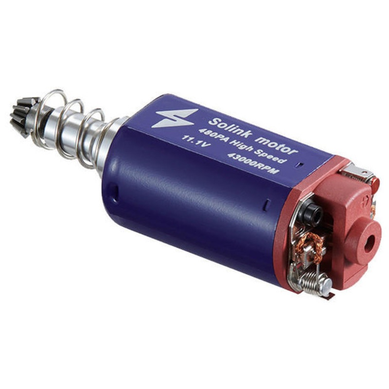 Solink 480 High Speed 43000rpm Long Type Motor for V2 Gearboxes, Purple
