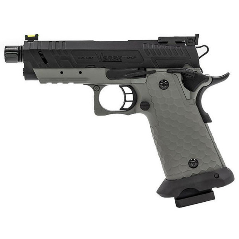 Vorsk CS Compact Vengeance 3.8 Hi Capa Airsoft Pistol, Black/Grey