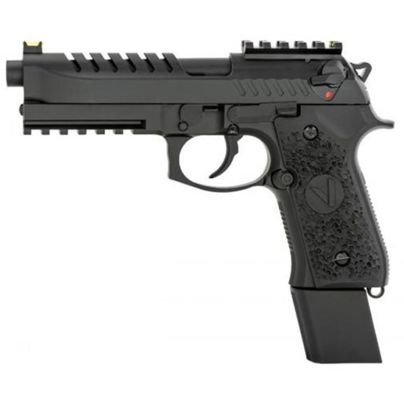 Vorsk Tactical VM9 Gas Blowback Airsoft Pistol, Black