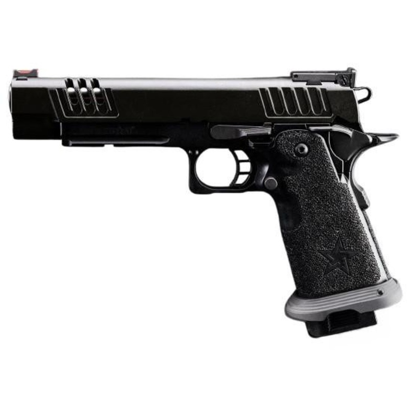 6mmProShop Staccato Licensed XL 2011 Gas Blowback T8 Airsoft Pistol, Black